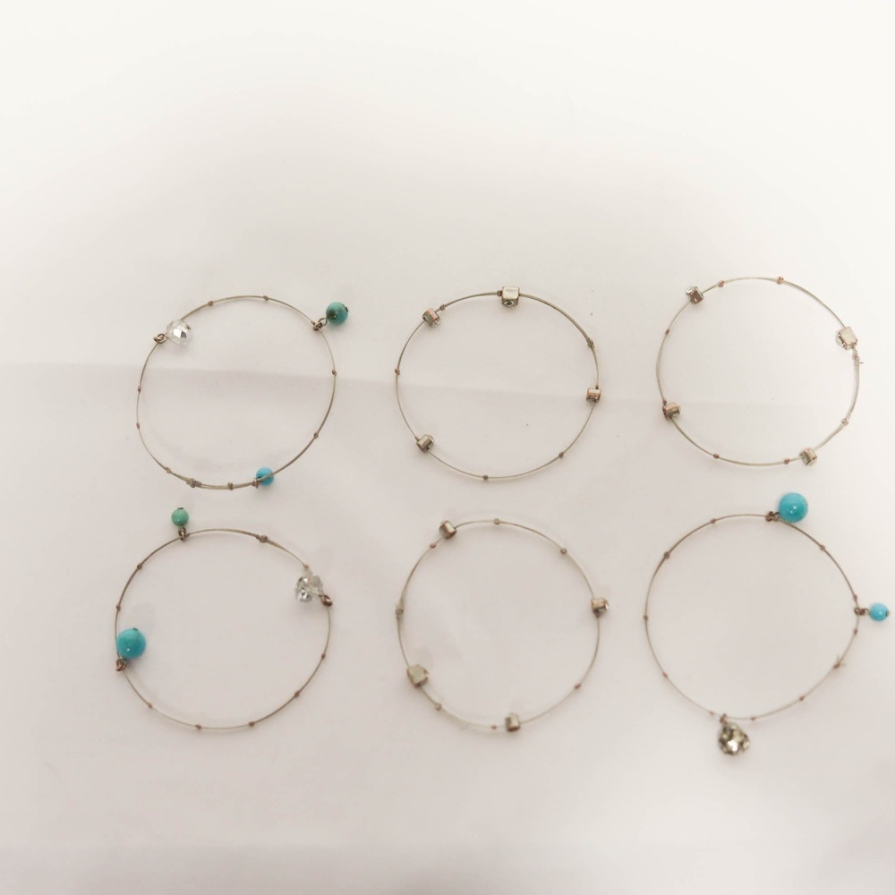 Wire & Bead Bangles - Picture 4 of 5